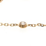 Cartier // 18k Rose Gold D'Amour Diamond Bracelet // 6.1"-6.88" // Store Display