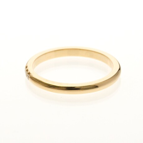 Tiffany & Co. // 18k Rose Gold Forever Wedding Band Diamond Ring // Ring Size: 6.5 // Store Display