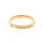 Tiffany & Co. // 18k Rose Gold Flat Diamond Ring // Ring Size: 6 // Store Display