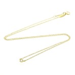 Tiffany & Co. // 18k Yellow Gold Diamonds By The Yard Diamond Pendant Necklace // 15.74" // Store Display