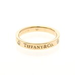 Tiffany & Co. // 18k Rose Gold Flat Diamond Ring // Ring Size: 6 // Store Display