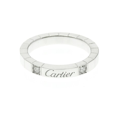 Cartier // Platinum Raniere Diamond Ring // Ring Size: 6 // Store Display