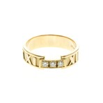 Tiffany & Co. // 18k Rose Gold Atlas Diamond Ring // Ring Size: 7 // Store Display