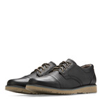 Ike // Cap Toe Oxford // Black (US: 11.5)
