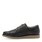 Ike // Cap Toe Oxford // Black (US: 11.5)