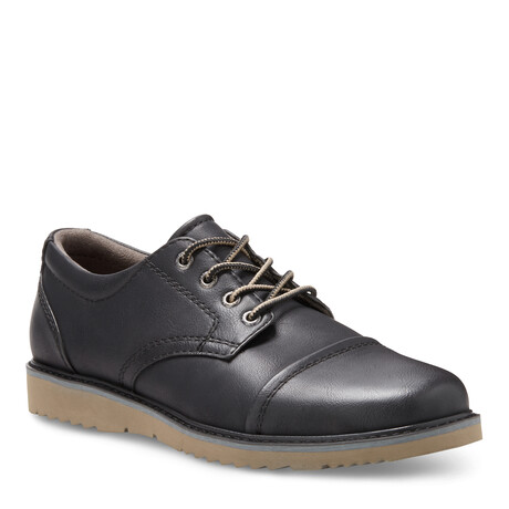 Ike // Cap Toe Oxford // Black (US: 8)