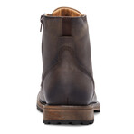 Hoyt // Plain Toe Zipper Boot // Brown (US: 10)