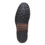 Hoyt // Plain Toe Zipper Boot // Brown (US: 10)