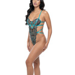 Fina Teddy // Graphic Garden 042/Tropical Gr (S/M)