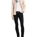 Bernard Band Collar Shirt // Hay (46)