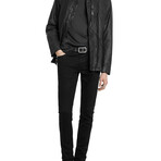 Military Jacket With Slan // Black (44)