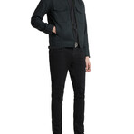 Landon Jacket - Zipper Cl // Moss (46)