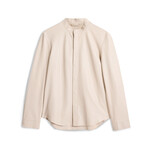 Bernard Band Collar Shirt // Hay (46)