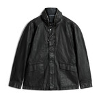 Military Jacket With Slan // Black (44)