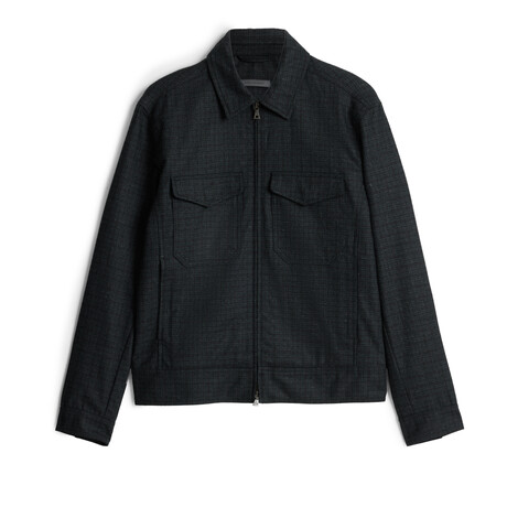 Landon Jacket - Zipper Cl // Moss (46)