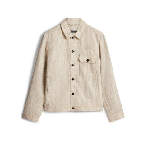 Drew Jacket - Trucker Var // Fossil Grey (52)