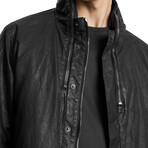 Military Jacket With Slan // Black (44)