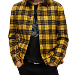 Btn Down Blouson With Sea // Canary (46)