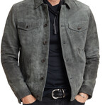 Andrew Trucker Jacket Wi // Seal Grey (46)
