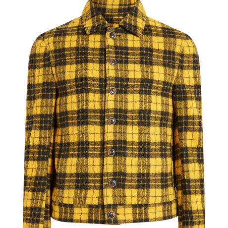 Btn Down Blouson With Sea // Canary (46)