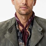 Abstract Animal Print Ban // Plum // OSZ