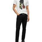 Bikerheart // SS Crew Tee // Salt (M)