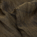 Abstract Tie-Dye Print Scarf // Moss Green // OSZ