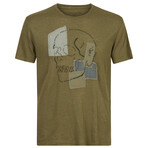 Patchwork // SS Crew Neck Crew Tee // Olive (XS)