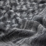 Square Scarf With All Ove // Smoked Pearl Grey // OSZ