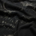 Skull // SS Raw Edge Tee // Black (S)