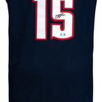 Nikola Jokic // Denver // Signed Navy Custom Basketball Jersey