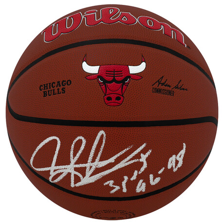 Dennis Rodman // CHI Bulls // Signed Wilson Alliance NBA Basketball
