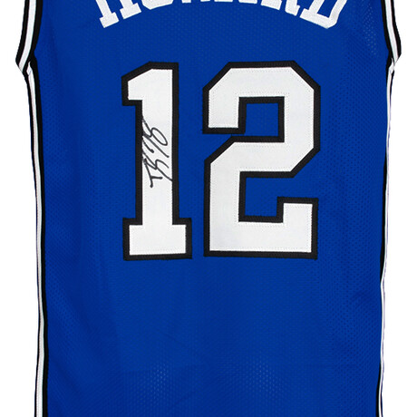 Dwight Howard // Signed Blue Custom Basketball Jersey