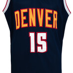 Nikola Jokic // Denver // Signed Navy Custom Basketball Jersey