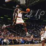 Shawn Kemp // Supersonics // Signed 'Ball In Hand' - Action Photo