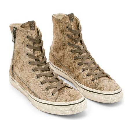 Vulc Zip High Top // Distressed Brown (7.5)