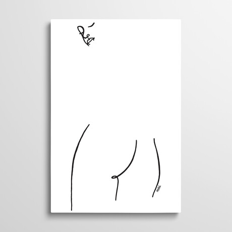 Let Beauty Come Out Of Ashes by Ninhol (26"H x 18"W x 1.5"D)