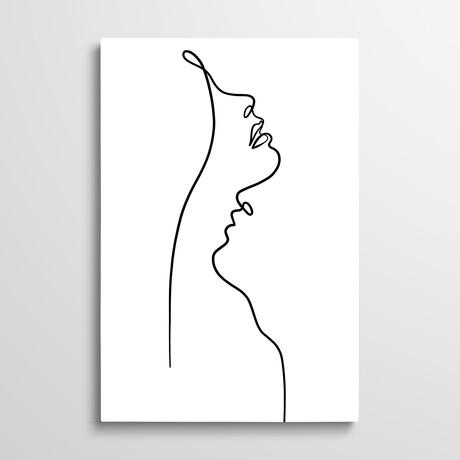 Lips Like Compass by Dane Khy (26"H x 18"W x 1.5"D)