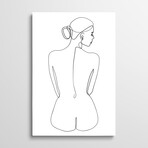 Femme №14 Rectangle by Blek Prints (26"H x 18"W x 1.5"D)