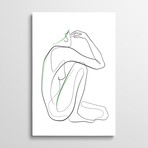 Woman Nude I by Dane Khy (26"H x 18"W x 1.5"D)