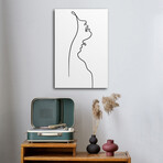 Lips Like Compass by Dane Khy (26"H x 18"W x 1.5"D)