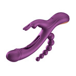 TRILLION Multi-Function Dual-Stimulation Massager (Purple)
