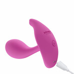 OLY 2 App-Enabled Dual-Zone Rechargeable Massager (Pale Pink)