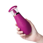 Scorneo - Dual-Action Suction Personal Massager (Red Wine)