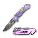 Spring Assisted Knife // DF-001D // Web (Green)