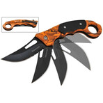 Spring Assisted Knife // Karambit //SE-480 (Salmon)