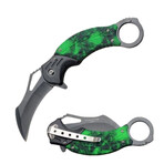 Spring Assisted Knife // Karambit // SE-951 (Pink)