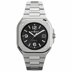 Bell & Ross Black Steel Quartz // BR05A-BL-ST/SST
