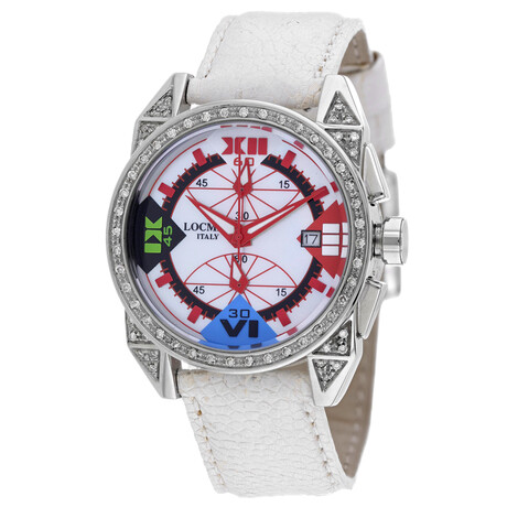 Locman Ladies Diamond Cavallo Pazzo Quartz // 161MOPRDDC/WH OS