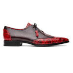 Anzio // Derby — Alligator-Calf // Blackcherry (8)